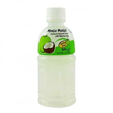 Mogu Mogu Nata De Coco Coconut Drink  320ml (Box of 24) BB 31 OCT 2024