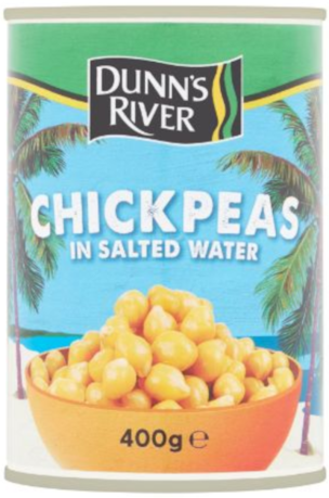 Dunn's River Chick Peas PMP 79p 400g (Box of 12)