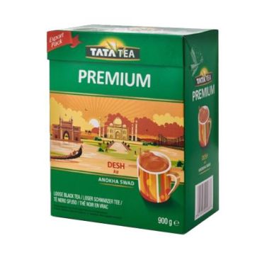 Tata Tea Premium Pack With Lid 900g (Box of 4)