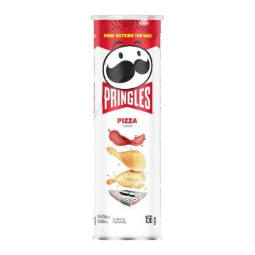 Pringles Pizza 156g (5.5oz) (Box of 14) - Canadian BBE 9 DEC 2024