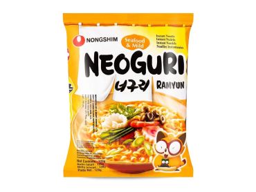 NONGSHIM Neogury Seafood Mild Ramyun Noodles 120g (Pack of 20) BBE 13 DEC 2024