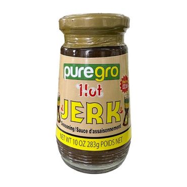 Puregro Hot & Spicy Jerk Seasoning Paste PM £2.59 or 2 For £4 283g (Box of 24)