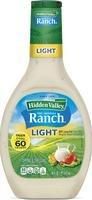 Hidden Valley The Original Ranch Light Topping & Dressing 473ml (16 oz) (Box of 6)