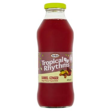 Grace Tropical Rhythms Sorrel Ginger 475ml PM £ 1.79 (Box of 12)