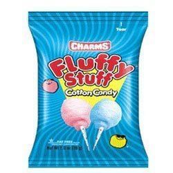 Charms Fluffy Stuff Cotton Candy 28g (1oz) (Box of 12) BBE 23 NOV 2024