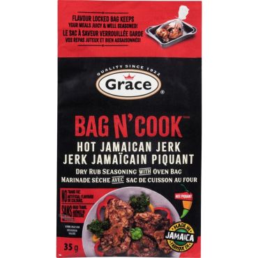 Grace Bag & Cook Spicy Jerk Seasoning 35g (Case of 8)