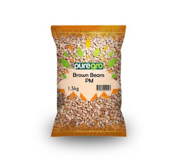 Puregro Brown Beans 1.5kg PM £7.99 (Box of 6)