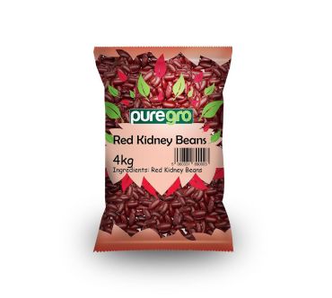 Puregro Red Kidney Beans 4kg (Box of 5)
