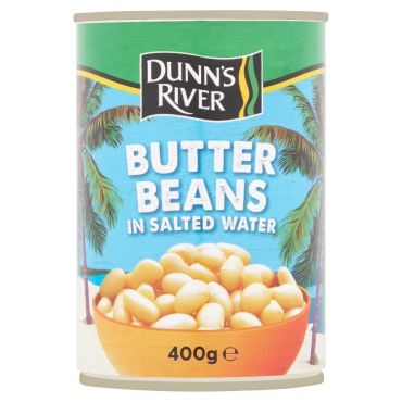 Dunn's River Butter Beans 400g (Box of 12)
