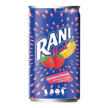 Rani Strawberry & Banana Drink 235ml (Box of 24)