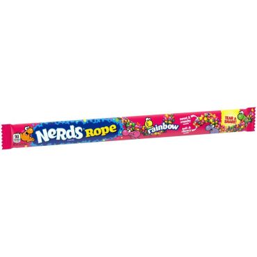 Nerds Rainbow Ropes 26g (0.92oz) (Box of 24) BBE 31 OCT 2024