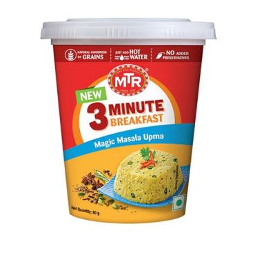 MTR Instant Magic Masala Upma Cup 80g (Box of 6)