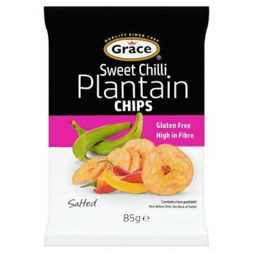 Sweet Chilli Plantain Chips PMP 49p 35g (Box of 30)
