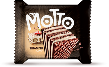 My Motto Tiramisu Wafers 90g Multipack of 3 (Pack of 10)