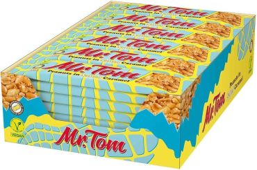 Mr Tom Salted Caramel Peanut Bar 40G (Box of 36)