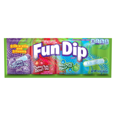 Fun Dip Original 39.6g (1.4oz) (Box of 24) BBE 30 NOV 2024